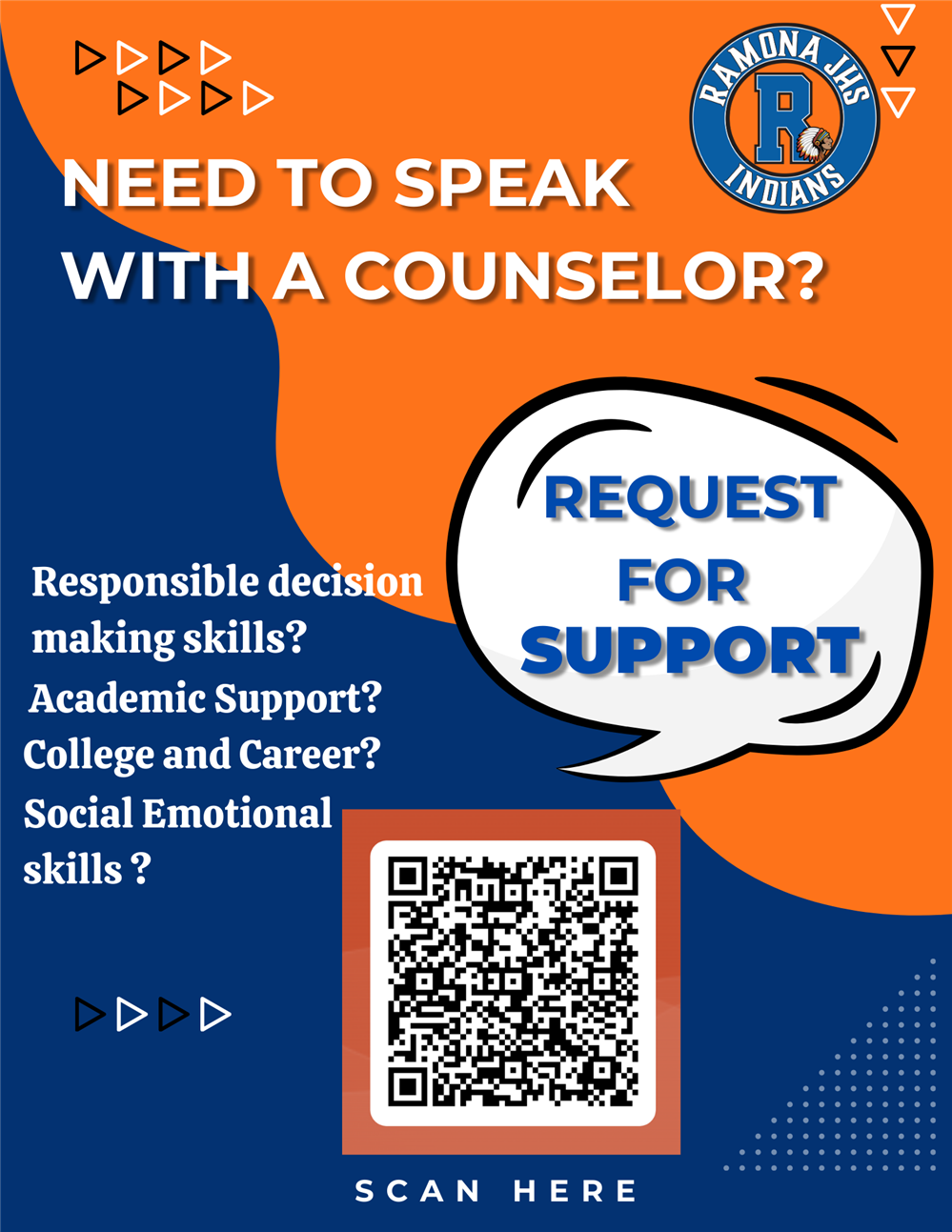  Request for Support